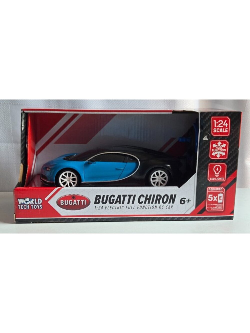 Bugatti Chiron 1:24 Electric Full Function Car